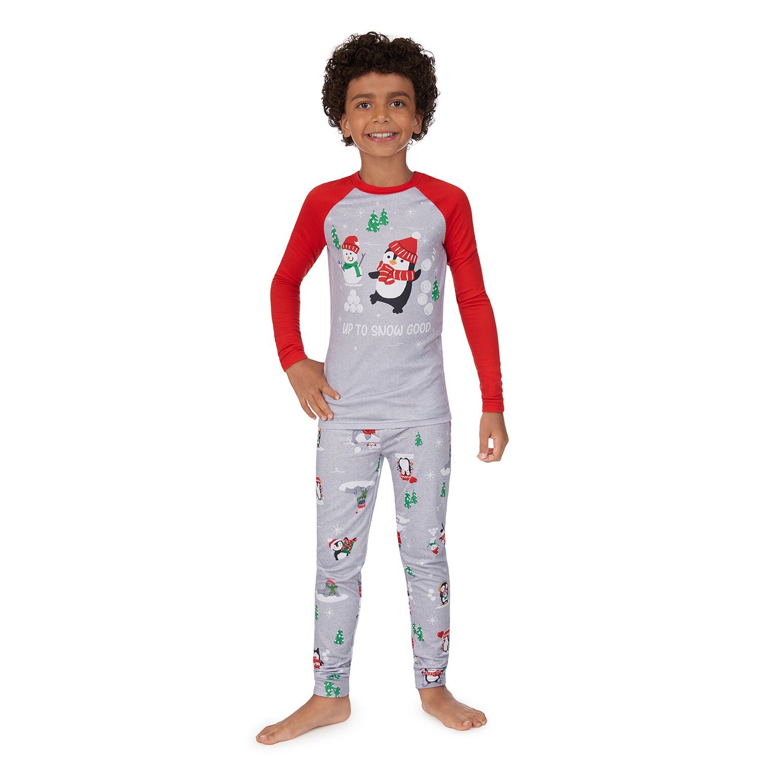Пижамный комплект Jammies For Your Families Penguin & Friends реглан для мальчиков 4–14 лет от Cuddl Duds Cuddl Duds
Пижамный комплект Jammies For Your Families Penguin & Friends реглан для мальчиков 4–14 лет от Cuddl Duds Cuddl Duds