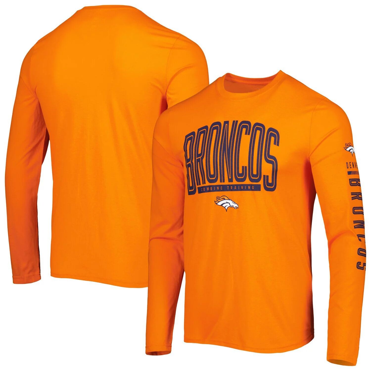 Мужская оранжевая футболка с длинным рукавом Denver Broncos Joint Authentic Home Stadium New Era, Оранжевый
Мужская оранжевая футболка с длинным рукавом Denver Broncos Joint Authentic Home Stadium New Era, Оранжевый