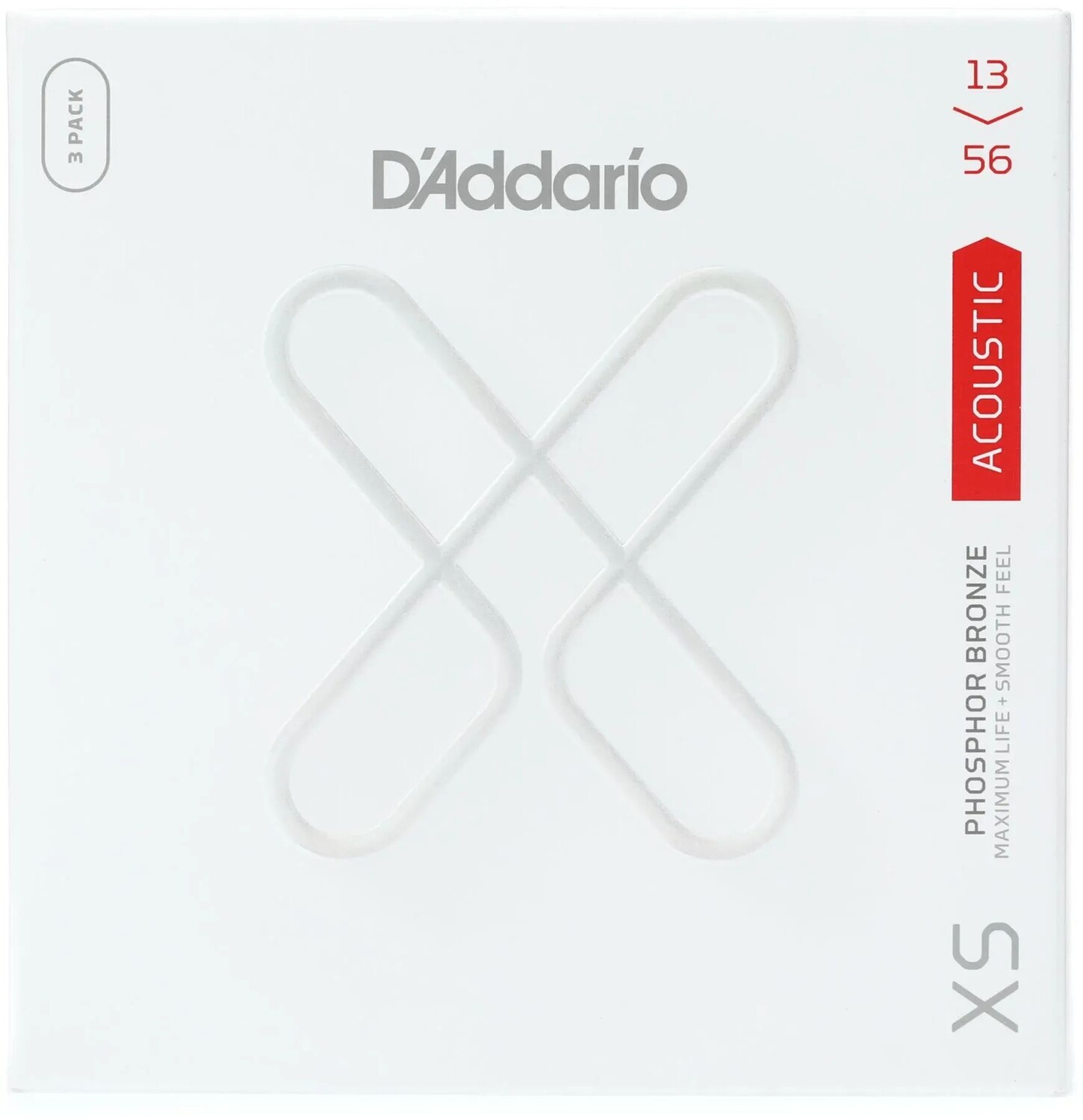 D'Addario XSAPB1356 Струны для акустической гитары с покрытием из фосфористой бронзы — .013-.056, средние (3 шт.)
D'Addario XSAPB1356 Струны для акустической гитары с покрытием из фосфористой бронзы — .013-.056, средние (3 шт.)