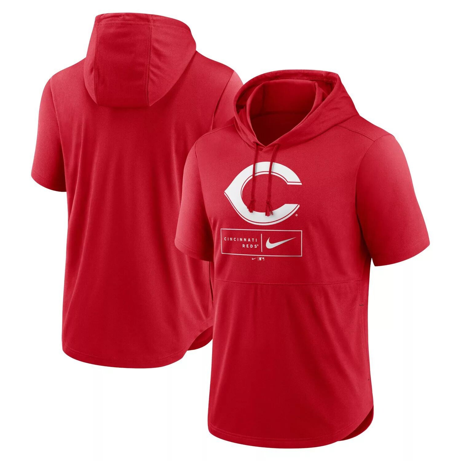Мужской пуловер с короткими рукавами и худи Nike Red Cincinnati Reds Logo Lockup Performance
Мужской пуловер с короткими рукавами и худи Nike Red Cincinnati Reds Logo Lockup Performance