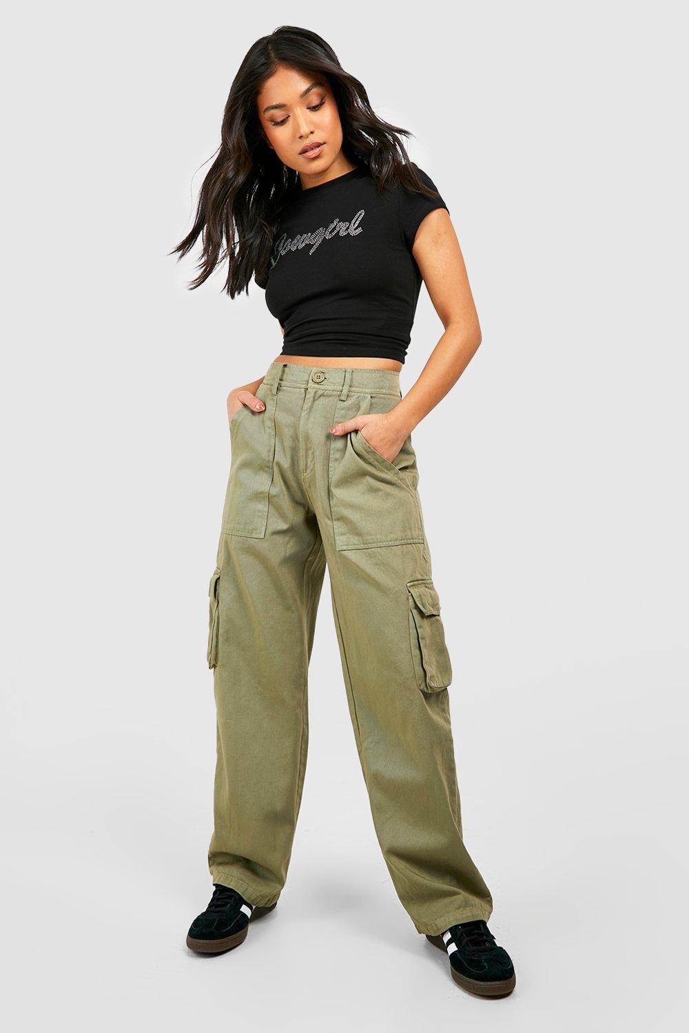 Легкие брюки-карго свободные брюки маленького стира Boohoo, хаки, Хаки;коричневый
Легкие брюки-карго свободные брюки маленького стира Boohoo, хаки, Хаки;коричневый