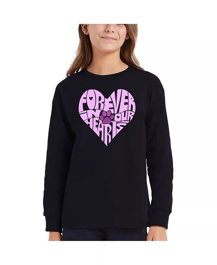 Футболка с длинными рукавами Girls Forever In Our Hearts Word Art La Pop Art, черный
Футболка с длинными рукавами Girls Forever In Our Hearts Word Art La Pop Art, черный