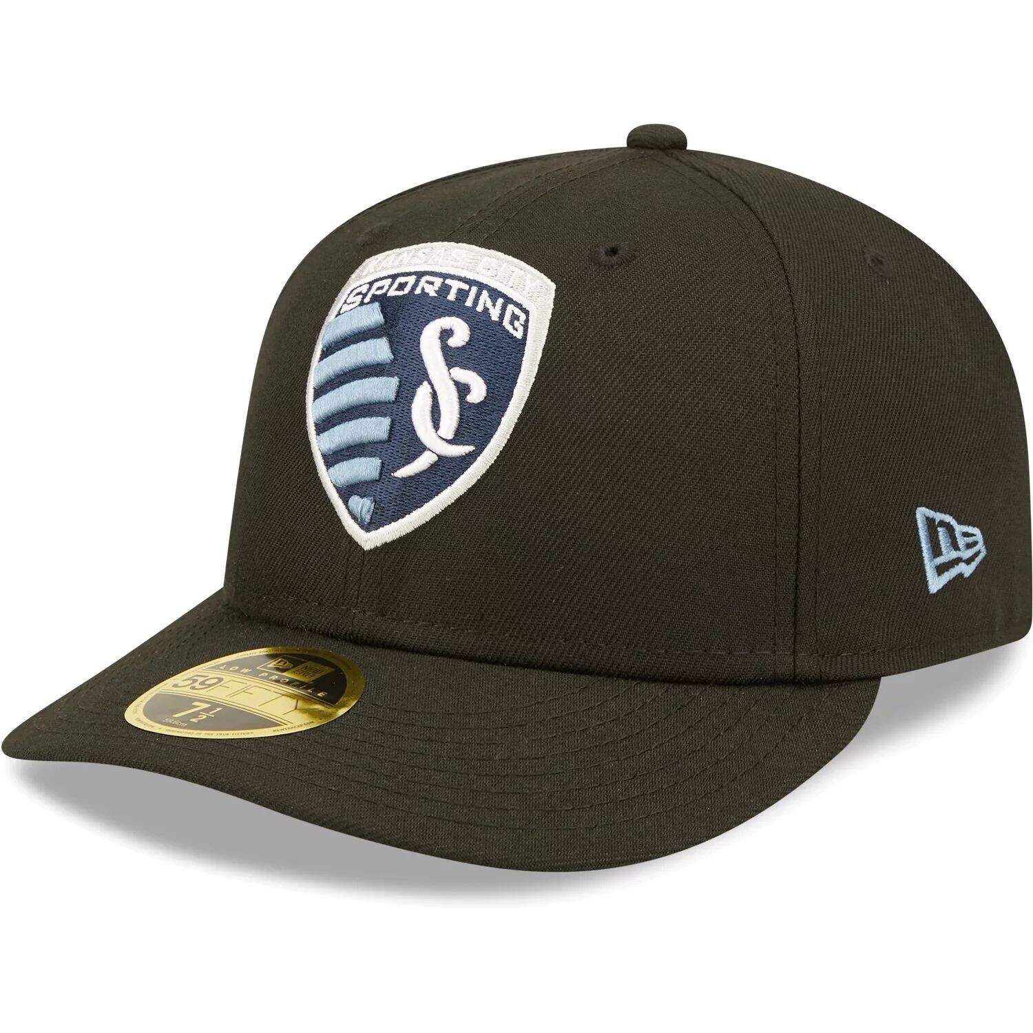 Мужская облегающая шляпа New Era Black Sporting Kansas City Primary Logo Low Profile 59FIFTY
Мужская облегающая шляпа New Era Black Sporting Kansas City Primary Logo Low Profile 59FIFTY