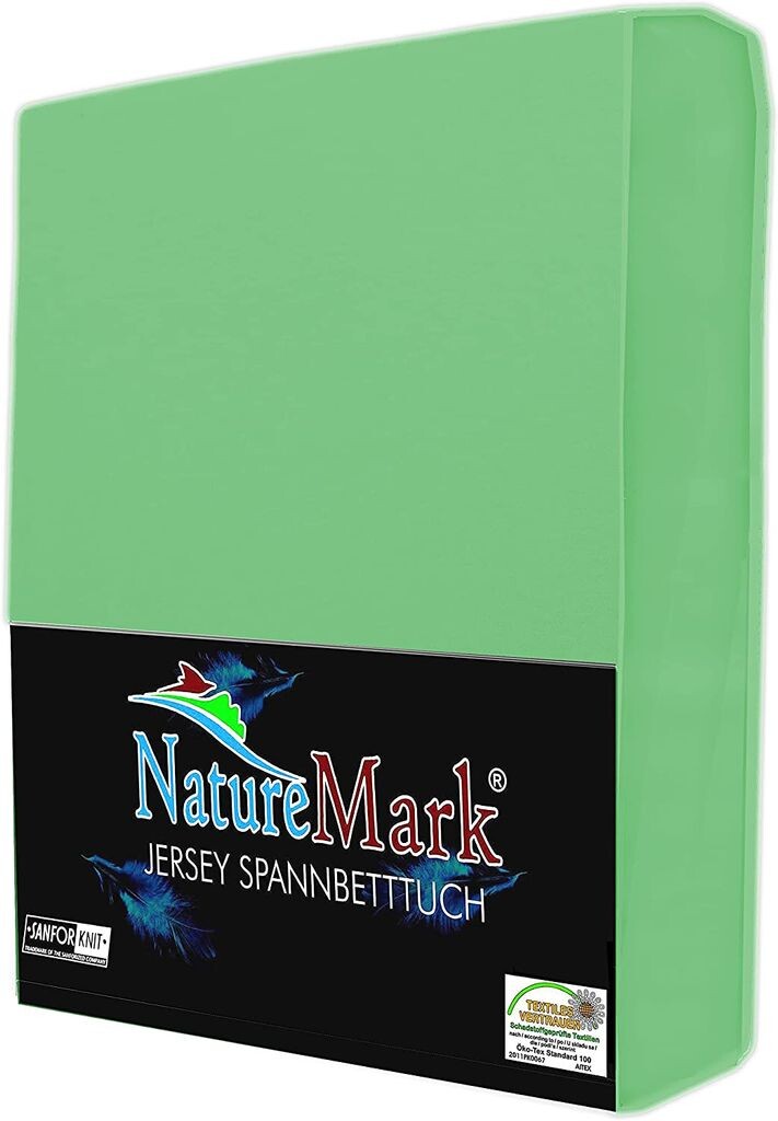 Простыня из джерси NatureMark, простыня из 100% хлопка, различных размеров и цветов КАЧЕСТВО БРЕНДА Standard 100 | 140 х 200 см - 160 х 200 см - нефрит
Простыня из джерси NatureMark, простыня из 100% хлопка, различных размеров и цветов КАЧЕСТВО БРЕНДА Standard 100 | 140 х 200 см - 160 х 200 см - нефрит