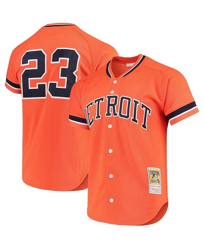 Мужская футболка Kirk Gibson Orange Detroit Tigers Fashion Cooperstown Collection, сетчатый тренировочный трикотаж с ватиновым принтом Mitchell & Ness, цвет Orange
Мужская футболка Kirk Gibson Orange Detroit Tigers Fashion Cooperstown Collection, сетчатый тренировочный трикотаж с ватиновым принтом Mitchell & Ness, цвет Orange