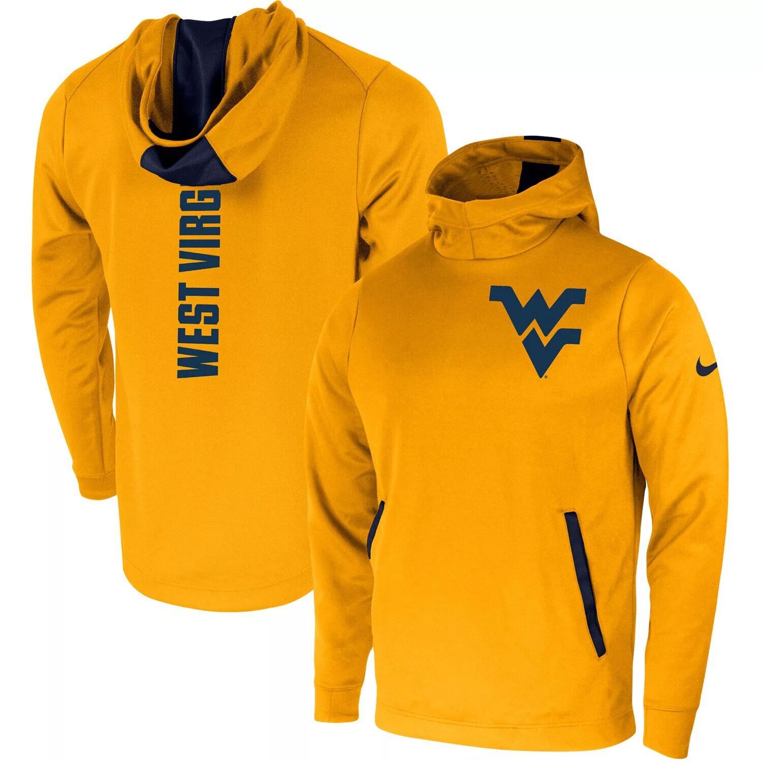 Мужской пуловер с капюшоном Nike Gold West Virginia Mountaineers 2-Hit Performance
Мужской пуловер с капюшоном Nike Gold West Virginia Mountaineers 2-Hit Performance
