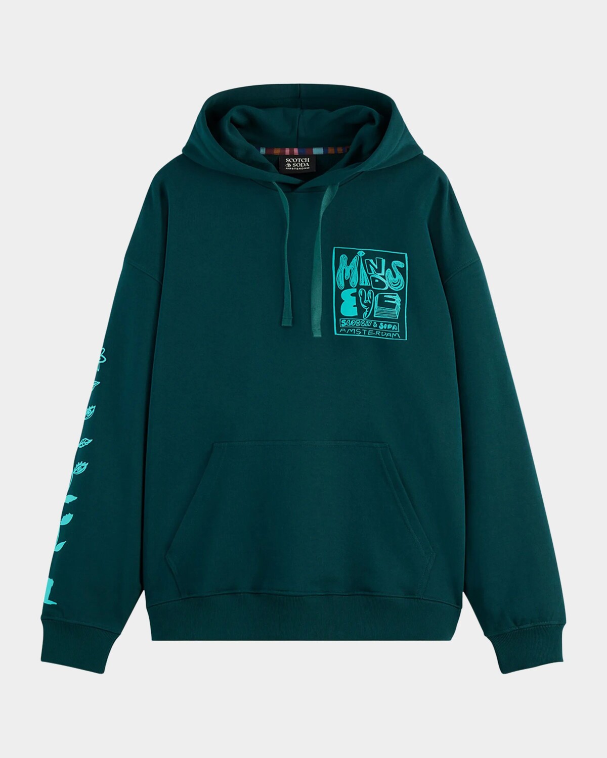 Мужская толстовка свободного кроя с рисунком Scotch & Soda, цвет 7358-Cypress Green
Мужская толстовка свободного кроя с рисунком Scotch & Soda, цвет 7358-Cypress Green