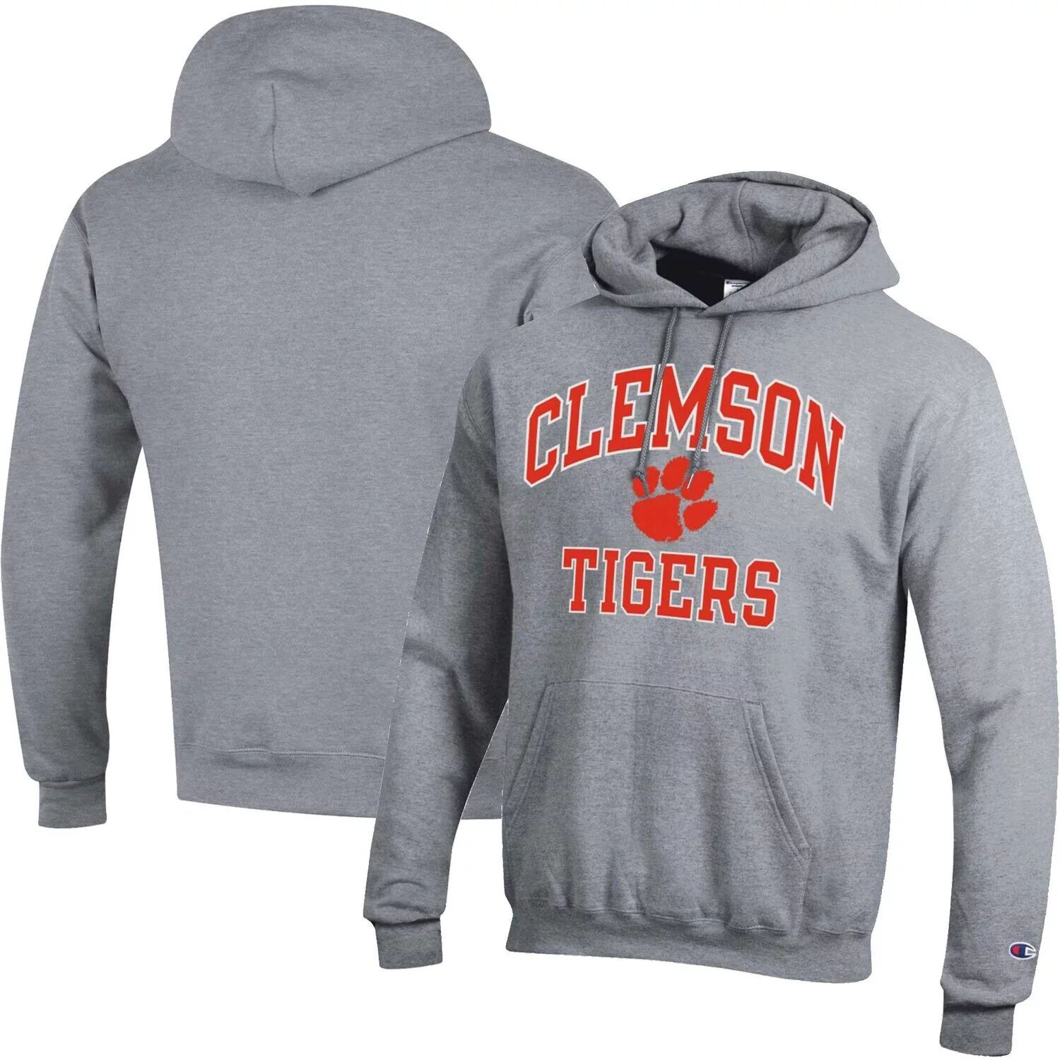 Мужской пуловер с капюшоном серого цвета Clemson Tigers High Motor Champion, Серый
Мужской пуловер с капюшоном серого цвета Clemson Tigers High Motor Champion, Серый