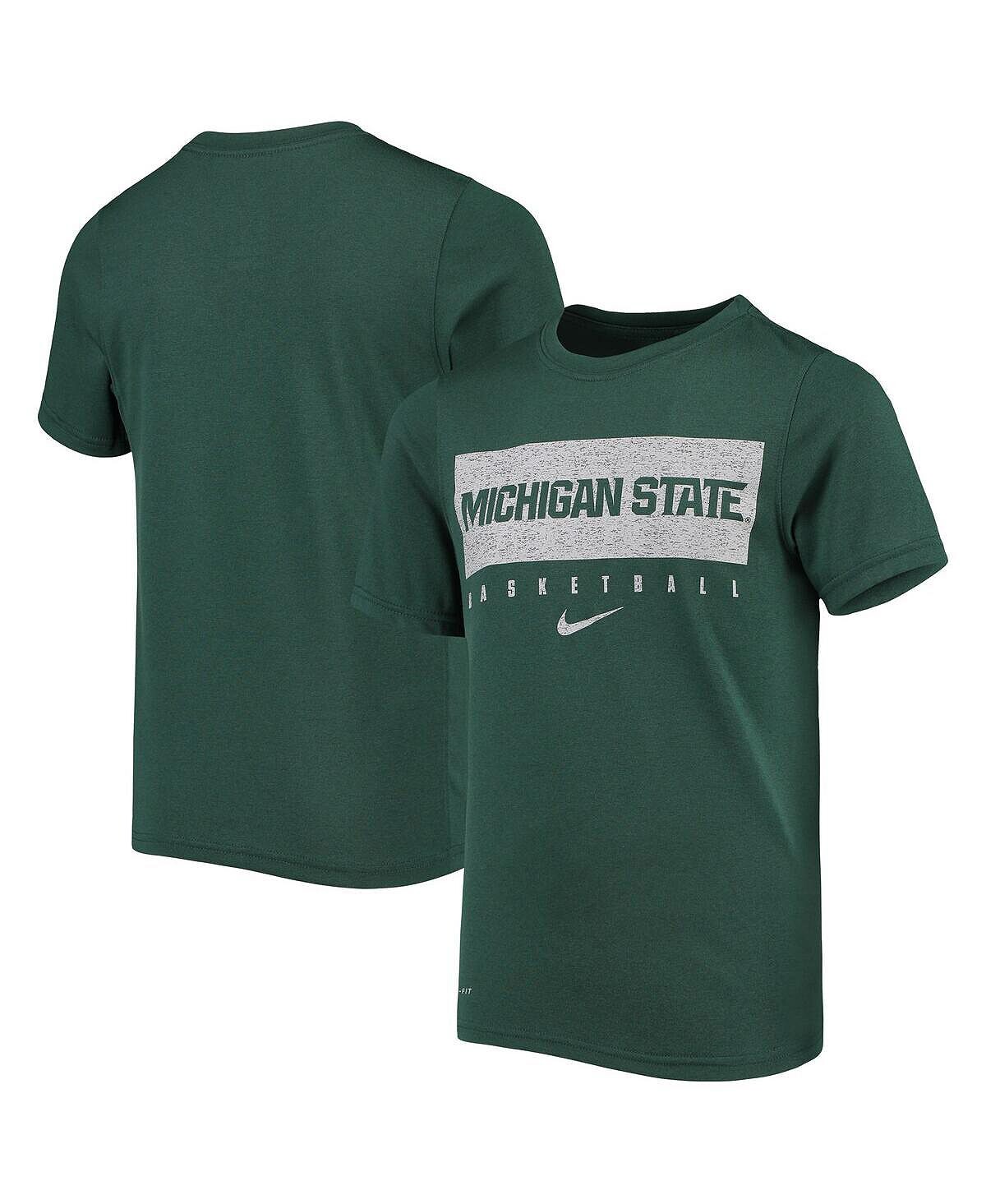 Зеленая футболка Big Boys Michigan State Spartans Legend Basketball Practice Performance Performance Nike
Зеленая футболка Big Boys Michigan State Spartans Legend Basketball Practice Performance Performance Nike