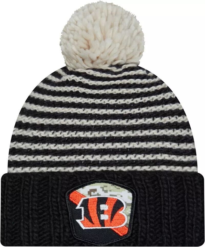 Женская черная вязаная шапка New Era Cincinnati Bengals 2023 Salute to Service черного цвета
Женская черная вязаная шапка New Era Cincinnati Bengals 2023 Salute to Service черного цвета