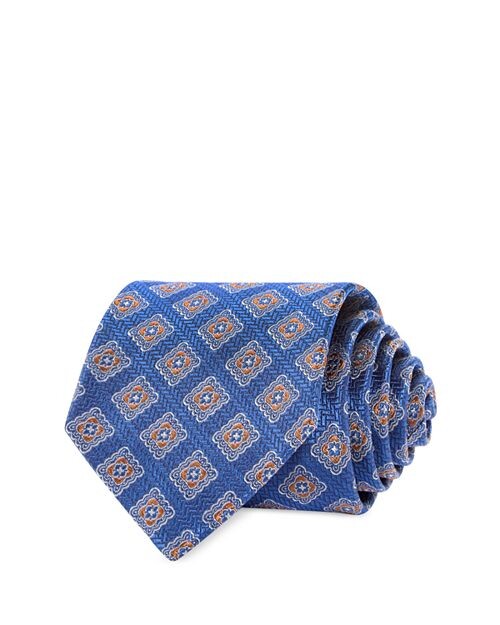 Классический шелковый галстук с квадратным медальоном The Men's Store at Bloomingdale's, цвет Blue
Классический шелковый галстук с квадратным медальоном The Men's Store at Bloomingdale's, цвет Blue