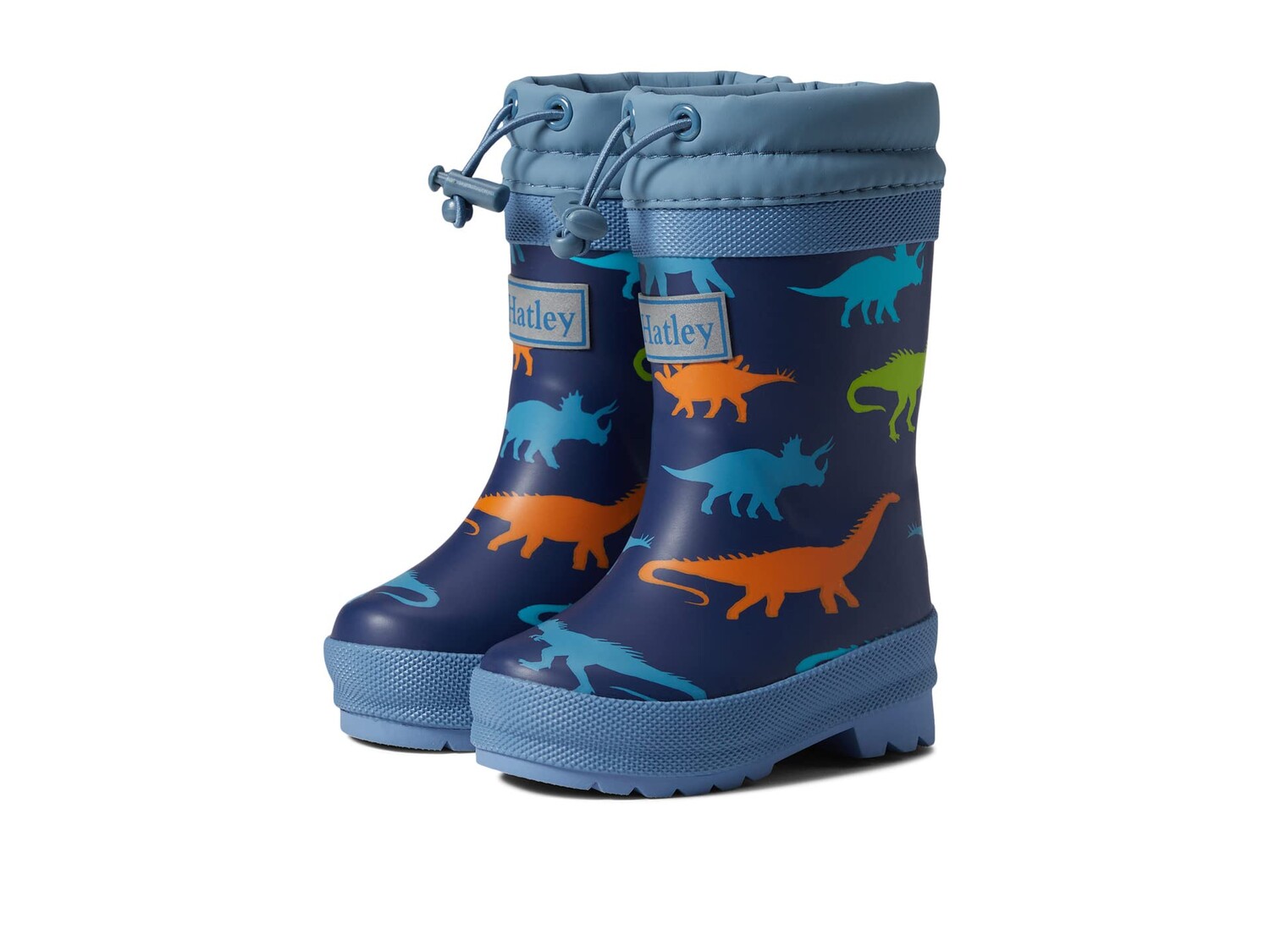 Ботинки Hatley Kids Dino Silhouettes Sherpa Lined Rain Boots (Toddler/Little Kid/Big Kid), синий
Ботинки Hatley Kids Dino Silhouettes Sherpa Lined Rain Boots (Toddler/Little Kid/Big Kid), синий