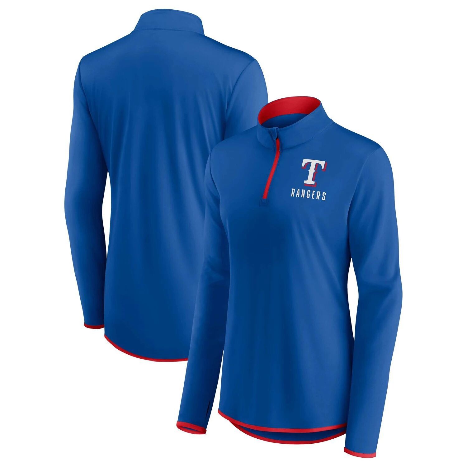 Женская куртка Fanatics Royal Texas Rangers с молнией длиной в четверть Fanatics
Женская куртка Fanatics Royal Texas Rangers с молнией длиной в четверть Fanatics