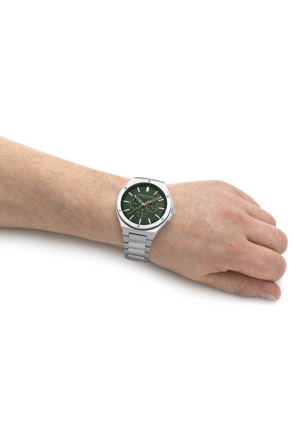 Модные аналоговые часы из нержавеющей стали — Kcwgk2235102 Kenneth Cole, зеленый
Модные аналоговые часы из нержавеющей стали — Kcwgk2235102 Kenneth Cole, зеленый