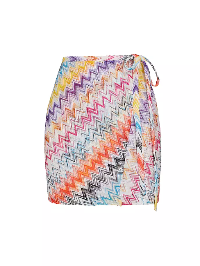 Мини-юбка с зигзагообразным запахом Missoni, цвет zig zag space dyed resort
Мини-юбка с зигзагообразным запахом Missoni, цвет zig zag space dyed resort