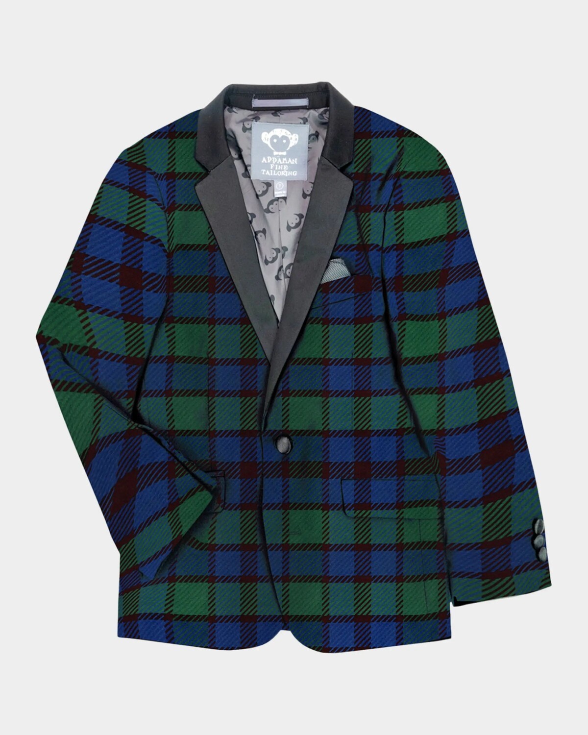 Пиджак-смокинг для мальчика, клетчатый, размер 2–12 Appaman, цвет Blackwatch Velvet Plain
Пиджак-смокинг для мальчика, клетчатый, размер 2–12 Appaman, цвет Blackwatch Velvet Plain