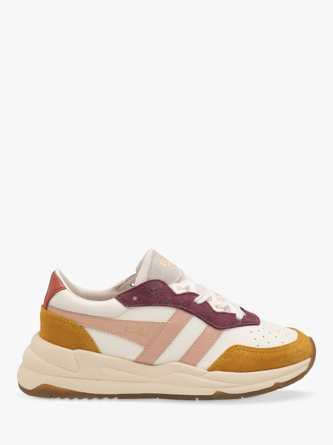 Gola Classics Кроссовки на шнуровке из переработанного полиуретана Saturn Quadrant, кремовый/солнечный/жемчужный, Бежевый
Gola Classics Кроссовки на шнуровке из переработанного полиуретана Saturn Quadrant, кремовый/солнечный/жемчужный, Бежевый