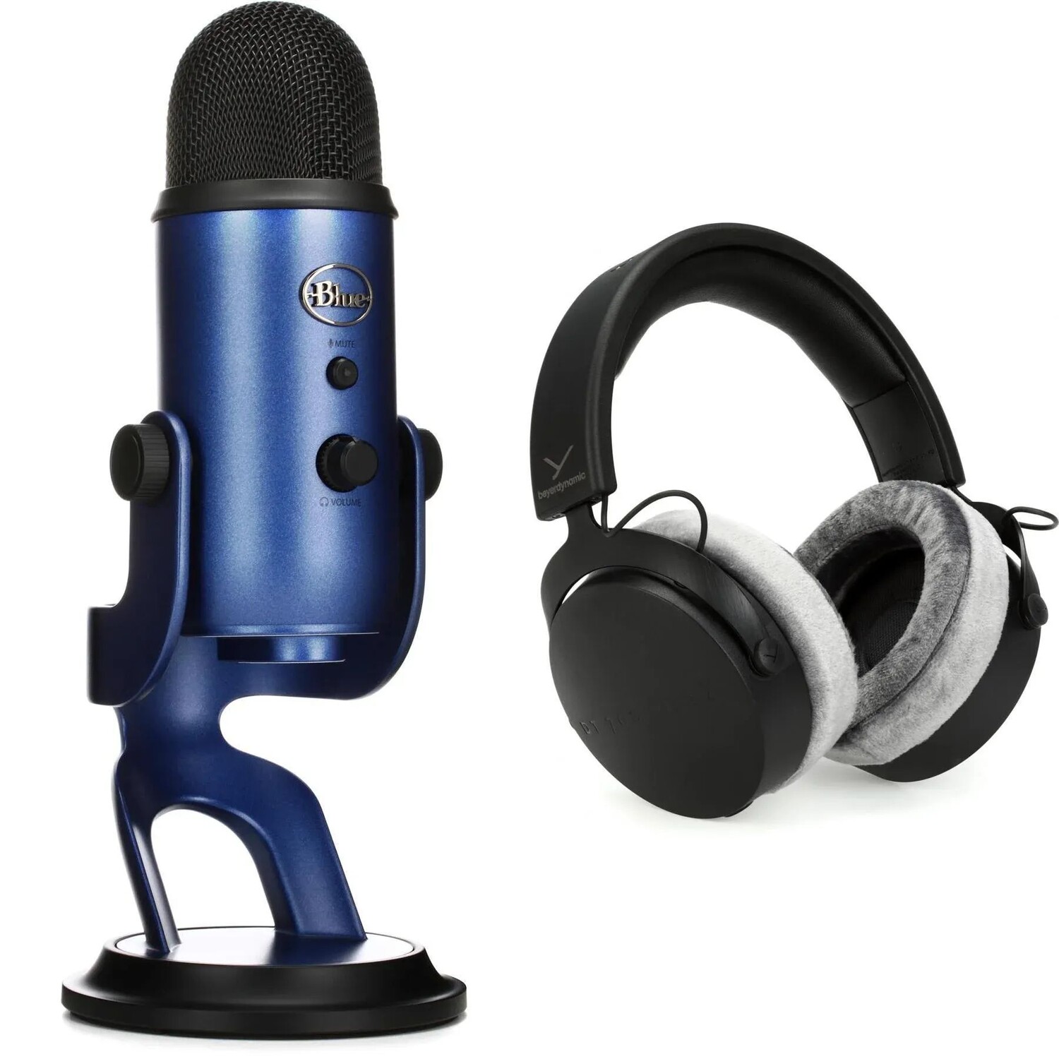 Многонаправленный USB-конденсаторный микрофон Yeti Blue Microphones Podcast Bundle — темно-синий
Многонаправленный USB-конденсаторный микрофон Yeti Blue Microphones Podcast Bundle — темно-синий