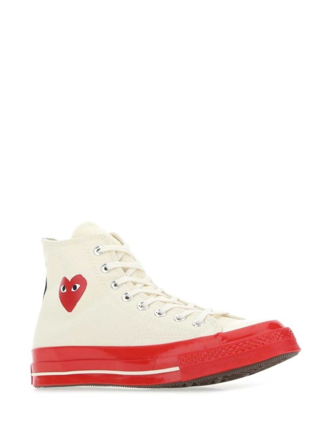 Кеды Chuck 70 из коллаборации с Converse Comme Des Garçons Play, нейтральный цвет
Кеды Chuck 70 из коллаборации с Converse Comme Des Garçons Play, нейтральный цвет