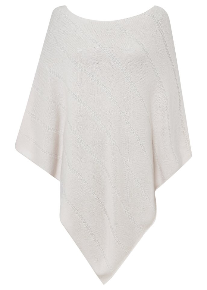 Шерстяное пончо с содержанием good cashmere standard Bpc Selection Premium, белый
Шерстяное пончо с содержанием good cashmere standard Bpc Selection Premium, белый