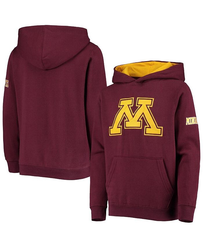 Пуловер с капюшоном и большим логотипом Big Boys Minnesota Golden Gophers Stadium Athletic, красный
Пуловер с капюшоном и большим логотипом Big Boys Minnesota Golden Gophers Stadium Athletic, красный