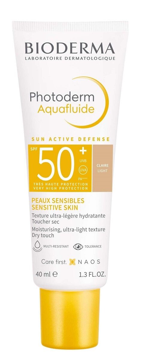 Bioderma Photoderm Max Aquafluide SPF50+ красящая жидкость с лицевым фильтром, Jasny
Bioderma Photoderm Max Aquafluide SPF50+ красящая жидкость с лицевым фильтром, Jasny