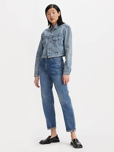 Сделано в Японии, женские брюки с селвидж-колонной Levi's, цвет Lapus - Medium Wash
Сделано в Японии, женские брюки с селвидж-колонной Levi's, цвет Lapus - Medium Wash