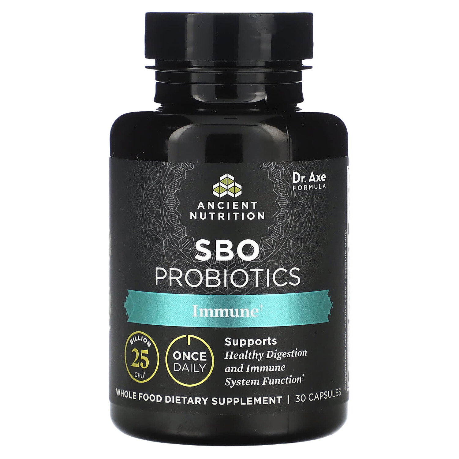 Пробиотики SBO, для иммунитета, 25 млрд КОЕ, 30 капсул, Dr. Axe / Ancient Nutrition
Пробиотики SBO, для иммунитета, 25 млрд КОЕ, 30 капсул, Dr. Axe / Ancient Nutrition