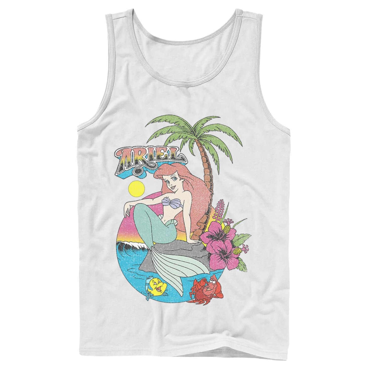 Мужская майка с логотипом Ariel в стиле Русалочки Disney Disney Licensed Character
Мужская майка с логотипом Ariel в стиле Русалочки Disney Disney Licensed Character