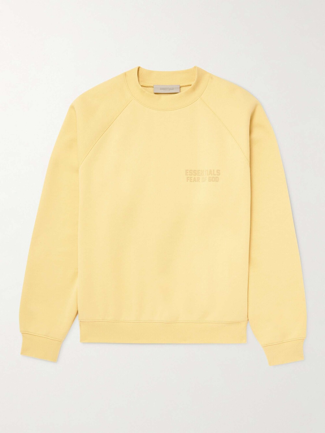 Толстовка из хлопкового джерси с аппликацией логотипа FEAR OF GOD ESSENTIALS, желтый
Толстовка из хлопкового джерси с аппликацией логотипа FEAR OF GOD ESSENTIALS, желтый
