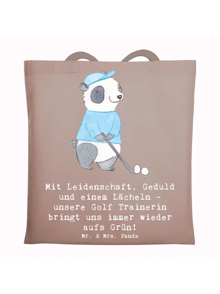 Сумка для переноски Mr & Mrs Panda Golf Trainerin Leidenschaft, пастельно-коричневый
Сумка для переноски Mr & Mrs Panda Golf Trainerin Leidenschaft, пастельно-коричневый