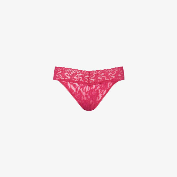 Трусики signature из эластичного кружева с оригинальной посадкой Hanky Panky, черный
Трусики signature из эластичного кружева с оригинальной посадкой Hanky Panky, черный