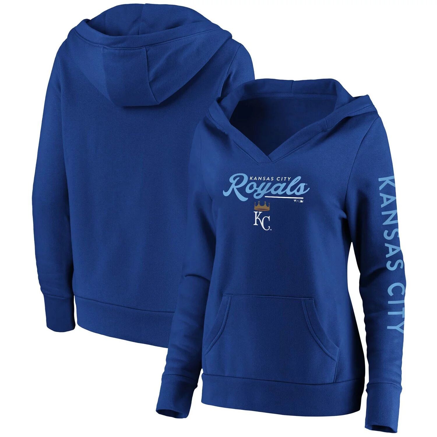 Женский пуловер с капюшоном Fanatics Royal Kansas City Royals Core высокого класса в стиле кроссовер Fanatics
Женский пуловер с капюшоном Fanatics Royal Kansas City Royals Core высокого класса в стиле кроссовер Fanatics