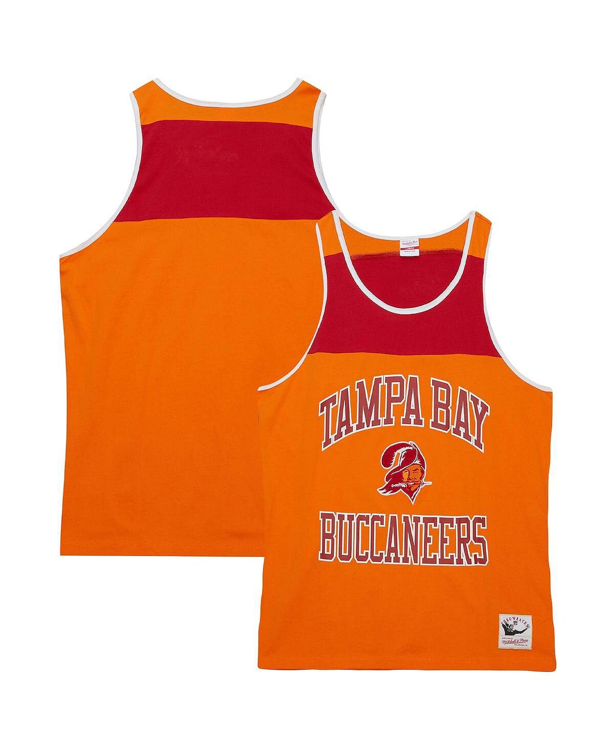 Мужская оранжево-красная майка Tampa Bay Buccaneers Gridiron Classics Heritage Colorblock Mitchell & Ness
Мужская оранжево-красная майка Tampa Bay Buccaneers Gridiron Classics Heritage Colorblock Mitchell & Ness