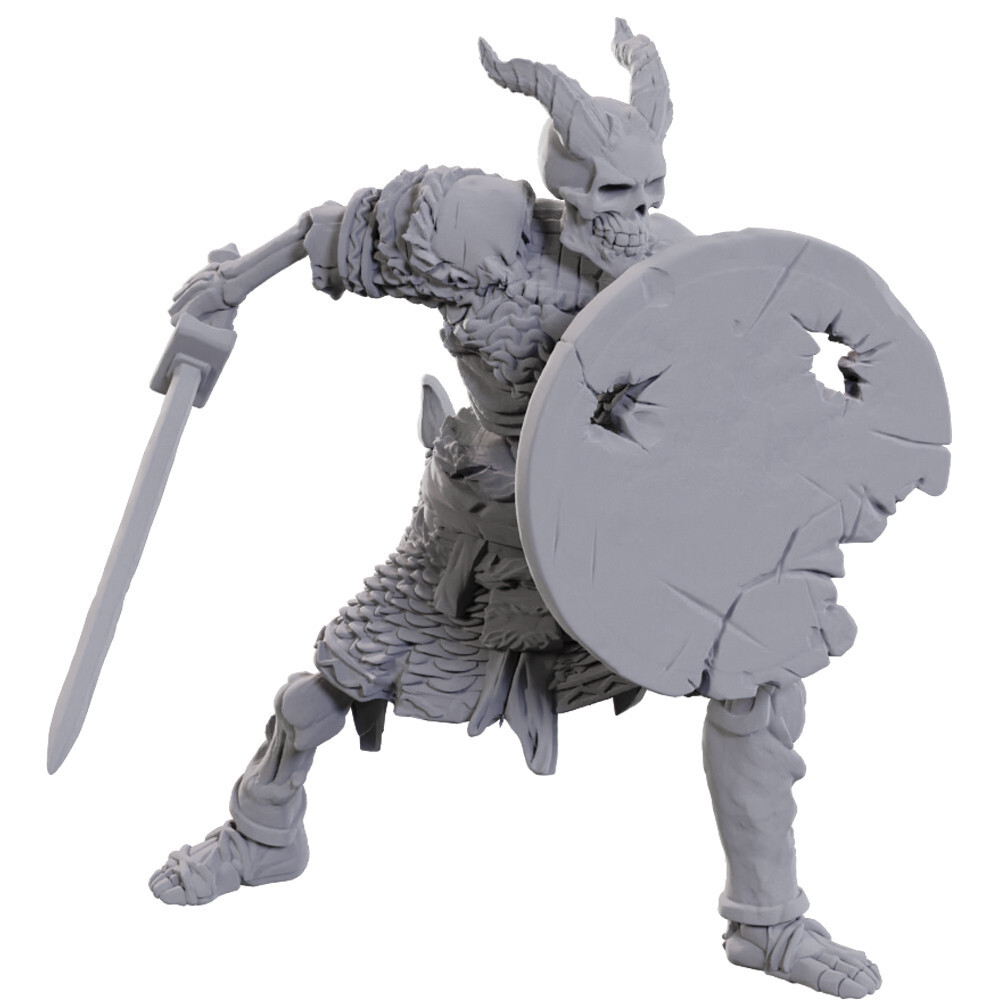Миниатюра WizKids/NECA D&D Nolzur's Marvelous Unpainted Minis: W23 Tiefling Skeleton
Миниатюра WizKids/NECA D&D Nolzur's Marvelous Unpainted Minis: W23 Tiefling Skeleton