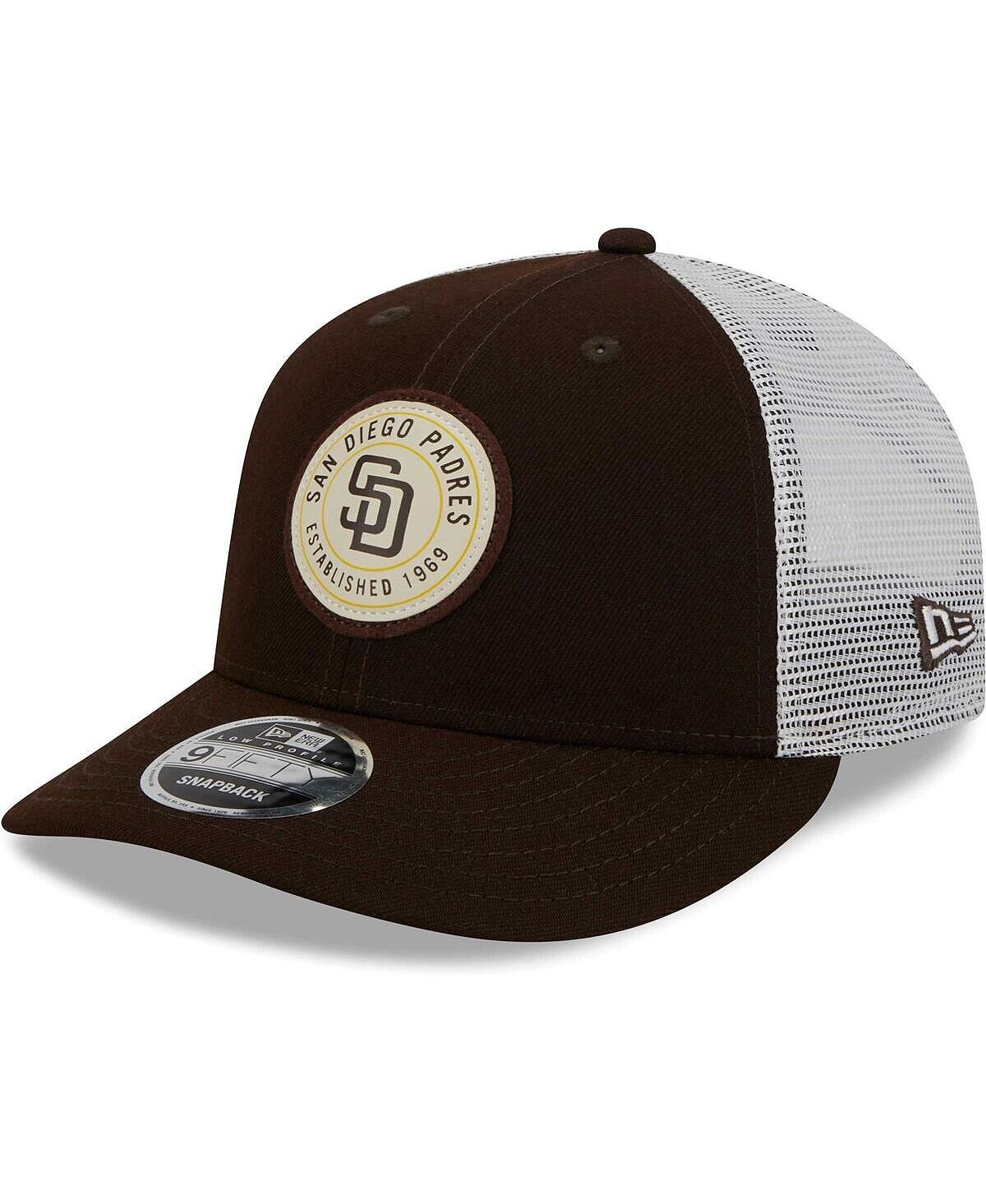 Мужская коричневая кепка San Diego Padres Circle Trucker Low Profile 9FIFTY Snapback New Era
Мужская коричневая кепка San Diego Padres Circle Trucker Low Profile 9FIFTY Snapback New Era