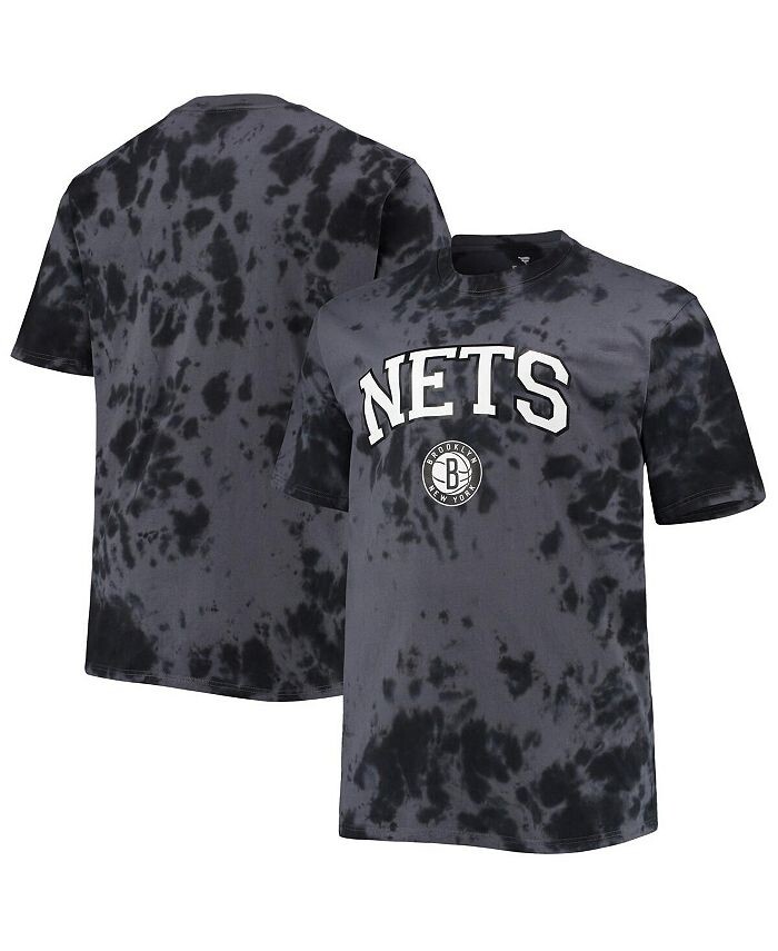 Мужская черная футболка Brooklyn Nets Big and Tall Marble Dye Tonal Performance Profile, черный
Мужская черная футболка Brooklyn Nets Big and Tall Marble Dye Tonal Performance Profile, черный