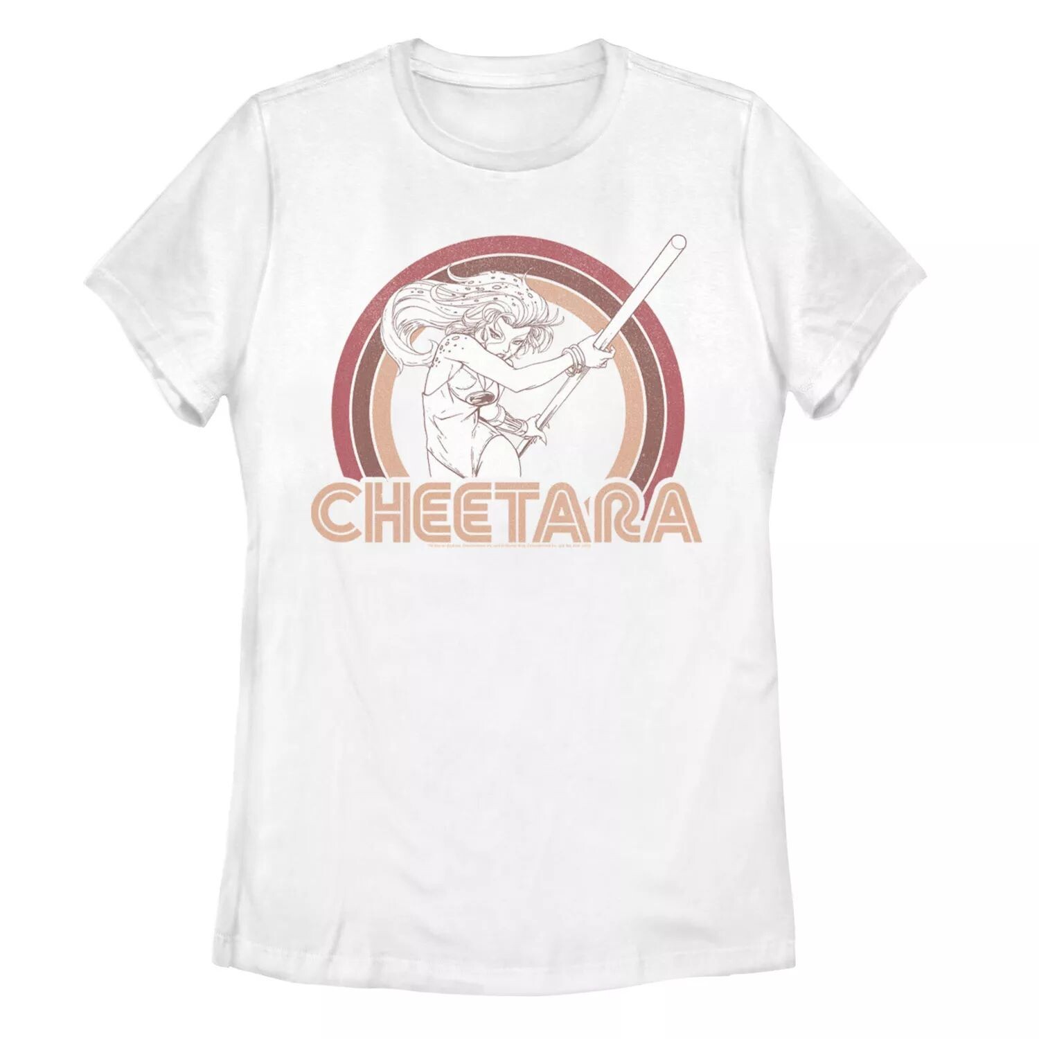 Юниорская футболка ThunderCats Cheetara в стиле ретро с радужной отделкой Licensed Character
Юниорская футболка ThunderCats Cheetara в стиле ретро с радужной отделкой Licensed Character