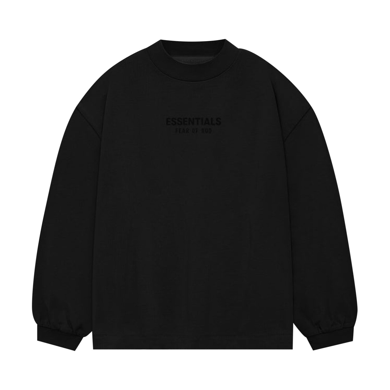 Детская футболка с длинными рукавами Fear of God Essentials, цвет угольно-черный
Детская футболка с длинными рукавами Fear of God Essentials, цвет угольно-черный