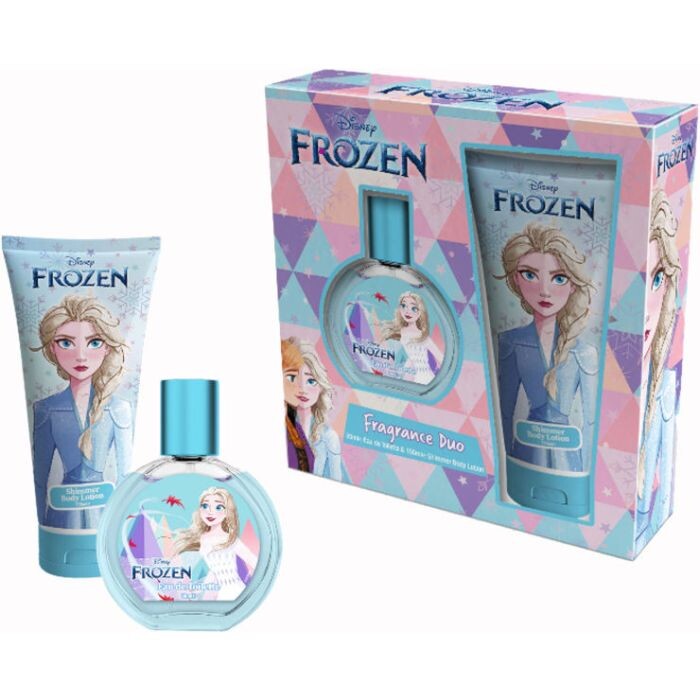 Туалетная вода унисекс Frozen Set Elsa EDT + Shimmer Body Lotion Disney, EDT 50 ml + Shimmer Lotion 50 ml
Туалетная вода унисекс Frozen Set Elsa EDT + Shimmer Body Lotion Disney, EDT 50 ml + Shimmer Lotion 50 ml