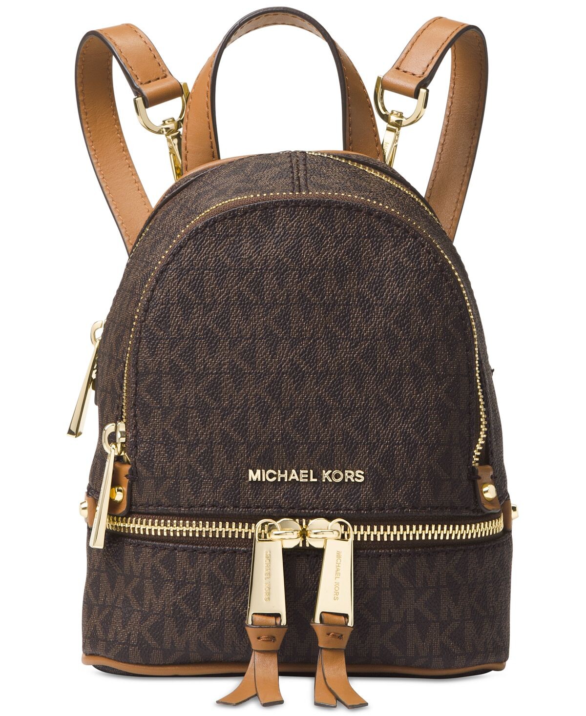 Очень маленький рюкзак-мессенджер с логотипом Rhea на молнии Michael Kors, коричневый
Очень маленький рюкзак-мессенджер с логотипом Rhea на молнии Michael Kors, коричневый