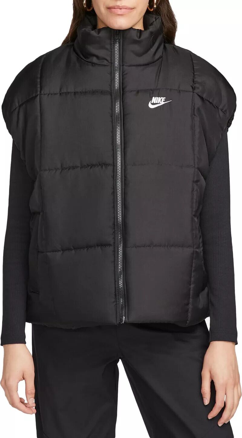 Классический женский свободный жилет с пухом Nike Sportswear Therma-FIT, черный
Классический женский свободный жилет с пухом Nike Sportswear Therma-FIT, черный