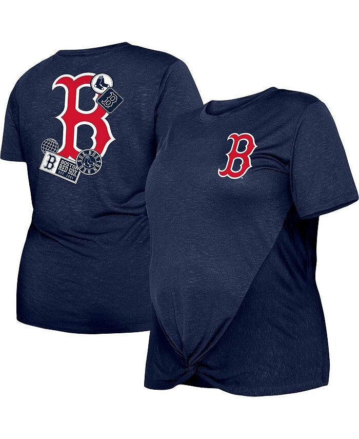 Женская темно-синяя футболка Boston Red Sox размера плюс с двумя узлами спереди New Era, синий
Женская темно-синяя футболка Boston Red Sox размера плюс с двумя узлами спереди New Era, синий