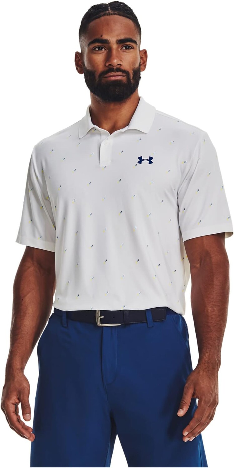 Новинка-поло Performance 3.0 Under Armour Golf, цвет White/Starfruit/Blue Mirage
Новинка-поло Performance 3.0 Under Armour Golf, цвет White/Starfruit/Blue Mirage