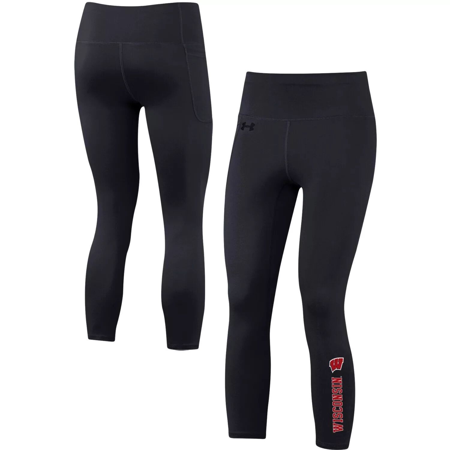 Черные женские укороченные до щиколотки леггинсы Under Armour Wisconsin Badgers Motion Performance Under Armour
Черные женские укороченные до щиколотки леггинсы Under Armour Wisconsin Badgers Motion Performance Under Armour