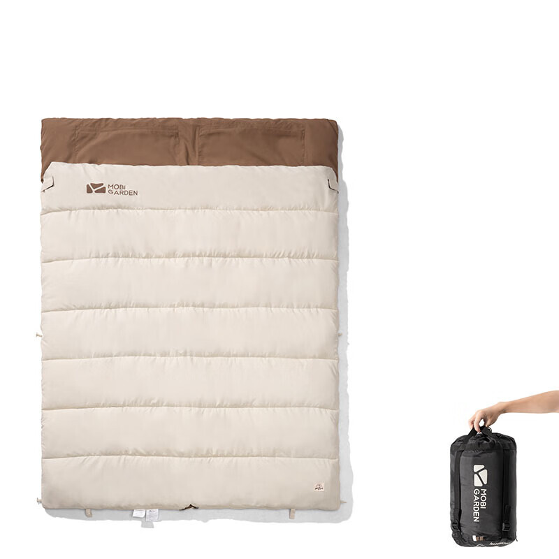 Mobi Garden Outdoor спальный мешок для кемпинга, утолщенный, теплый и холодостойкий Crescent 11-17 ℃ цвета слоновой кости (двойной)
Mobi Garden Outdoor спальный мешок для кемпинга, утолщенный, теплый и холодостойкий Crescent 11-17 ℃ цвета слоновой кости (двойной)