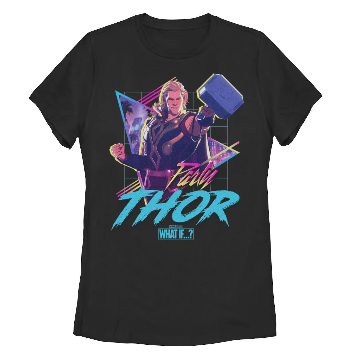 Детская футболка с геометрическим плакатом Marvel What If Party Thor Licensed Character
Детская футболка с геометрическим плакатом Marvel What If Party Thor Licensed Character
