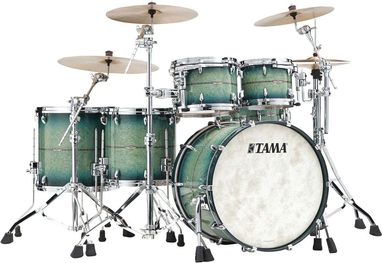 Новый набор из 5 ракушек Tama STAR Maple Factory Vault — Cerulean Birds Eye Maple Burst
Новый набор из 5 ракушек Tama STAR Maple Factory Vault — Cerulean Birds Eye Maple Burst