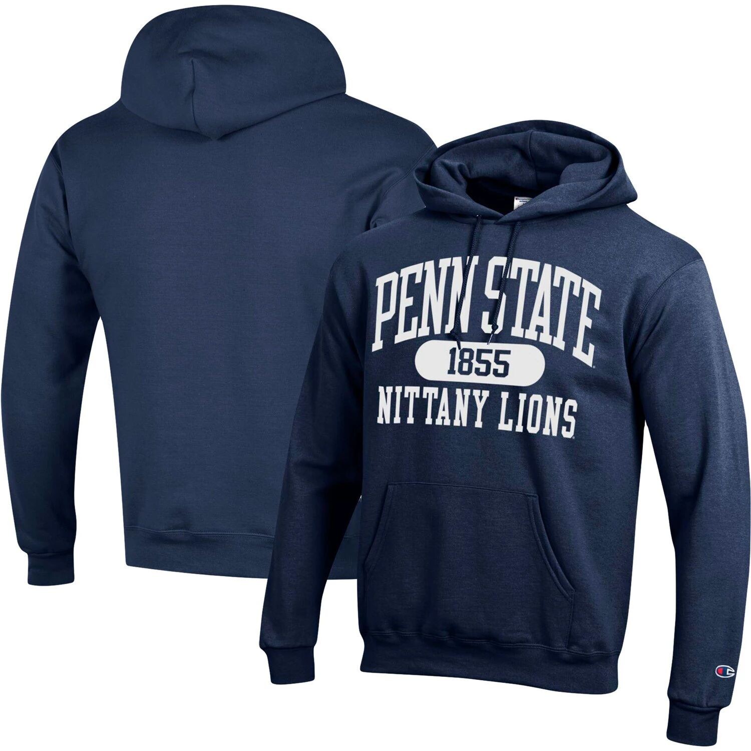 Мужской темно-синий пуловер с капюшоном Penn State Nittany Lions Arch Pill Champion
Мужской темно-синий пуловер с капюшоном Penn State Nittany Lions Arch Pill Champion