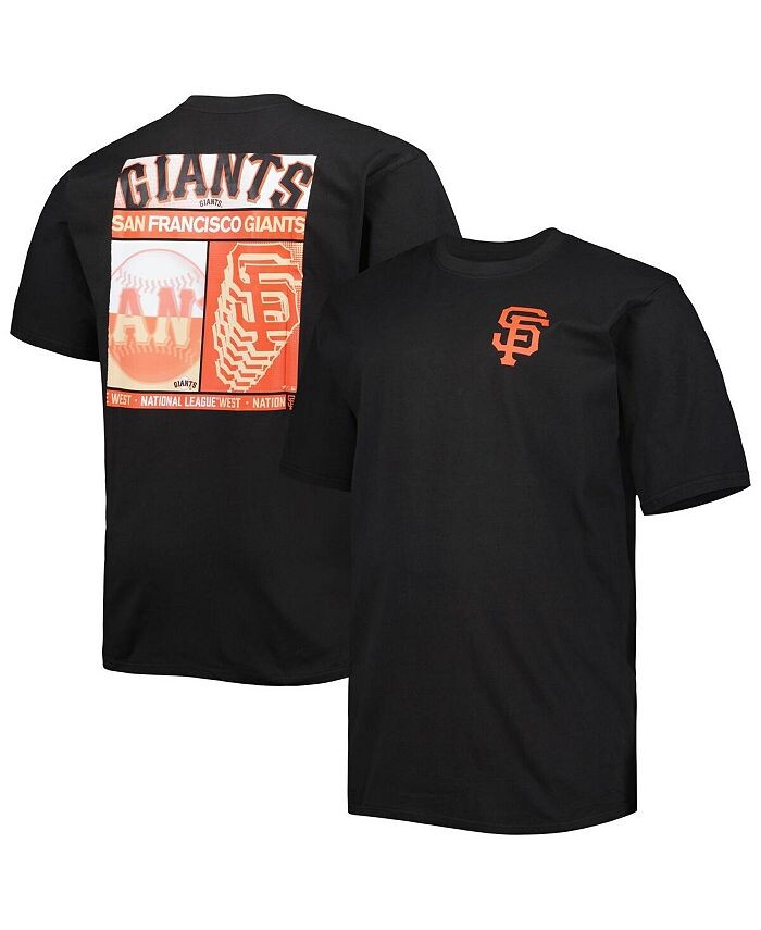 Мужская черная двусторонняя футболка San Francisco Giants Big and Tall Profile, черный
Мужская черная двусторонняя футболка San Francisco Giants Big and Tall Profile, черный